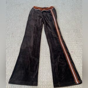 Jaded London brown Velvour bottoms